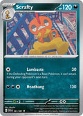 Scrafty 061/091 (SV: Paldean Fates) 