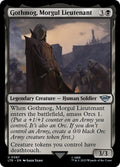 Gothmog, Morgul Lieutenant 87/281 (Universes Beyond: The Lord of the Rings: Tales of Middle-earth) 