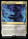 Shadow Summoning 226/281 (Universes Beyond: The Lord of the Rings: Tales of Middle-earth) 