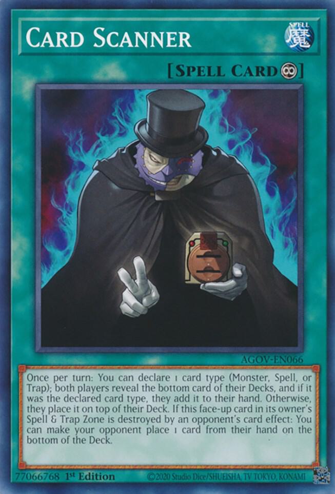 Card Scanner AGOV-EN066 (Age of Overlord)  - 1st Edition