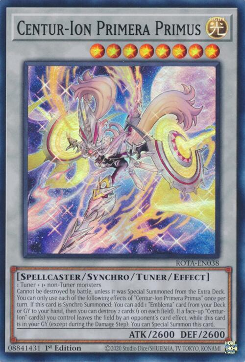 Centur-Ion Primera Primus ROTA-EN038 (Rage of the Abyss)  - 1st Edition