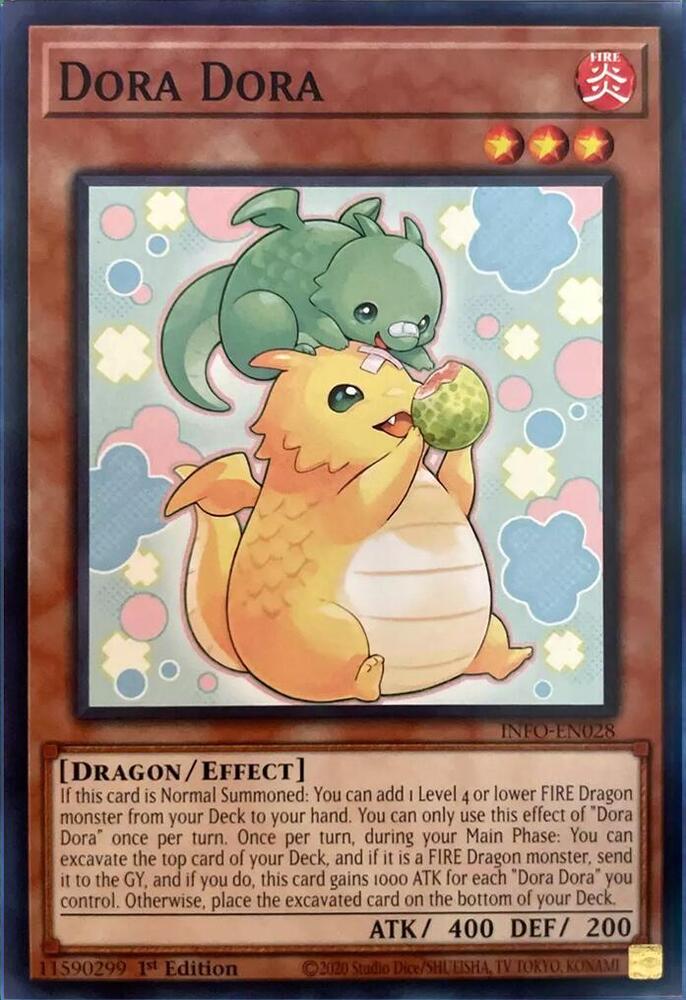Dora Dora INFO-EN028 (The Infinite Forbidden)  - 1st Edition