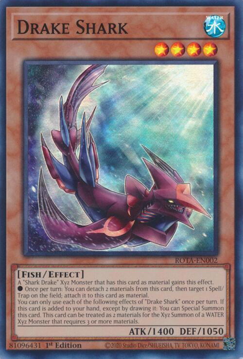 Drake Shark ROTA-EN002 (Rage of the Abyss)  - 1st Edition