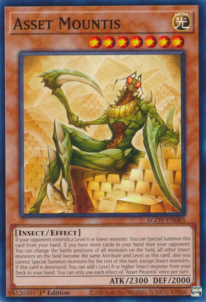 Asset Mountis AGOV-EN083 (Age of Overlord)  - 1st Edition