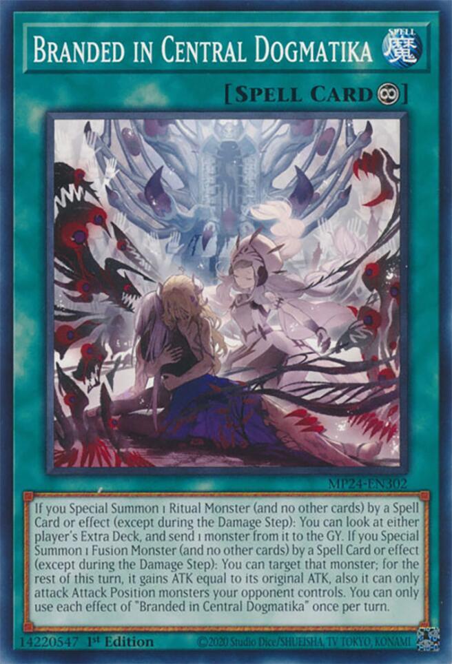Branded in Central Dogmatika MP24-EN302 (25th Anniversary Tin: Dueling Mirrors)  - 1st Edition