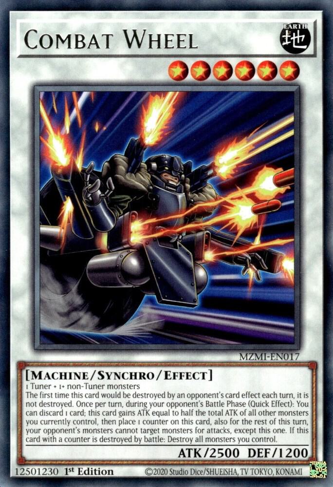 Combat Wheel MZMI-EN017 (Maze of Millennia)  - 1st Edition