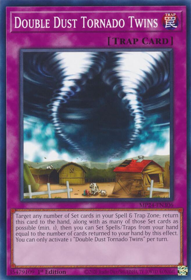 Double Dust Tornado Twins MP24-EN306 (25th Anniversary Tin: Dueling Mirrors)  - 1st Edition