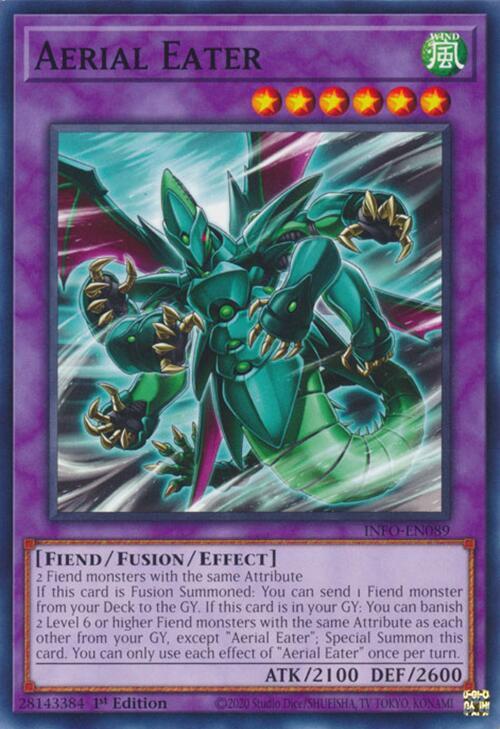 Aerial Eater INFO-EN089 (The Infinite Forbidden)  - 1st Edition