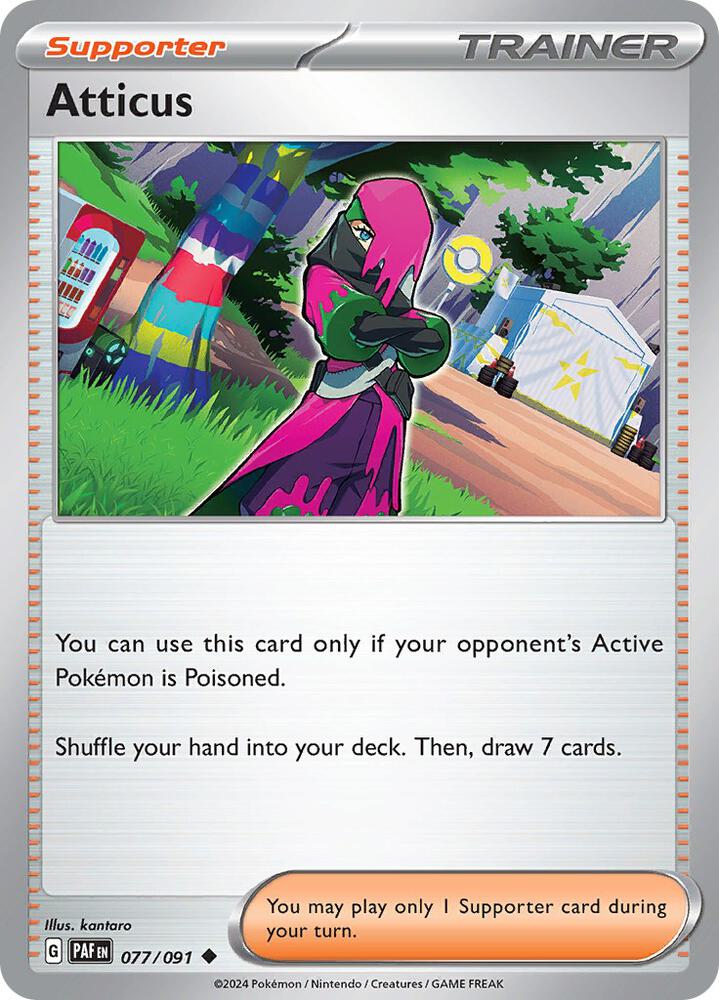 Atticus 077/091 (SV: Paldean Fates) 