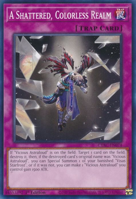A Shattered Colorless Realm CYAC-EN074 (Cyberstorm Access)  - 1st Edition