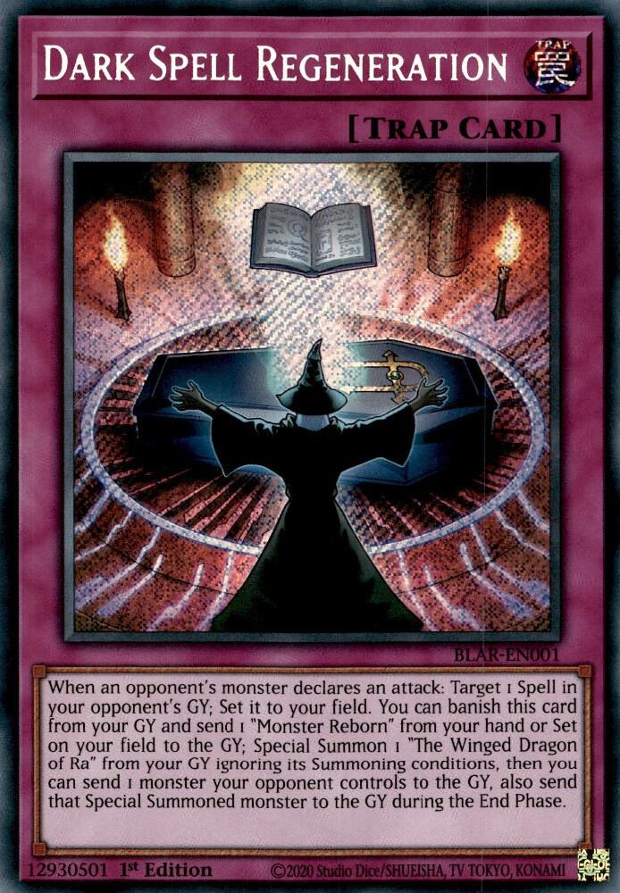 Dark Spell Regeneration BLAR-EN001 (Battles of Legend: Armageddon)  - 1st Edition