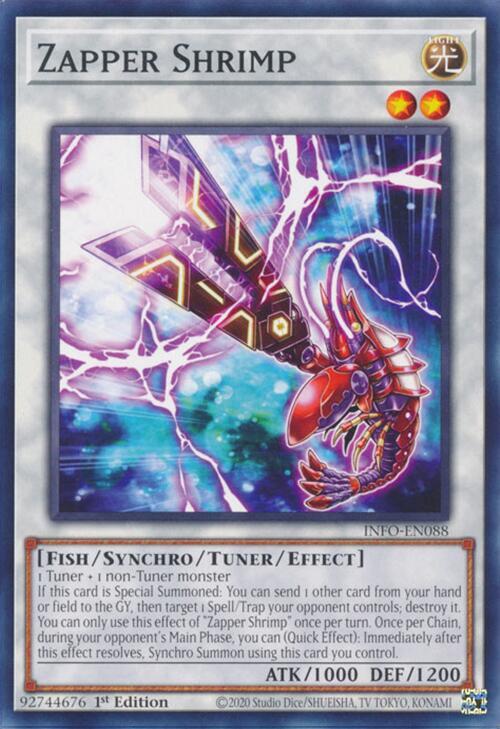 Zapper Shrimp INFO-EN088 (The Infinite Forbidden)  - 1st Edition