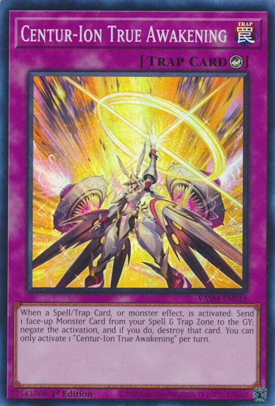 Centur-Ion True Awakening VASM-EN024 (Valiant Smashers)  - 1st Edition