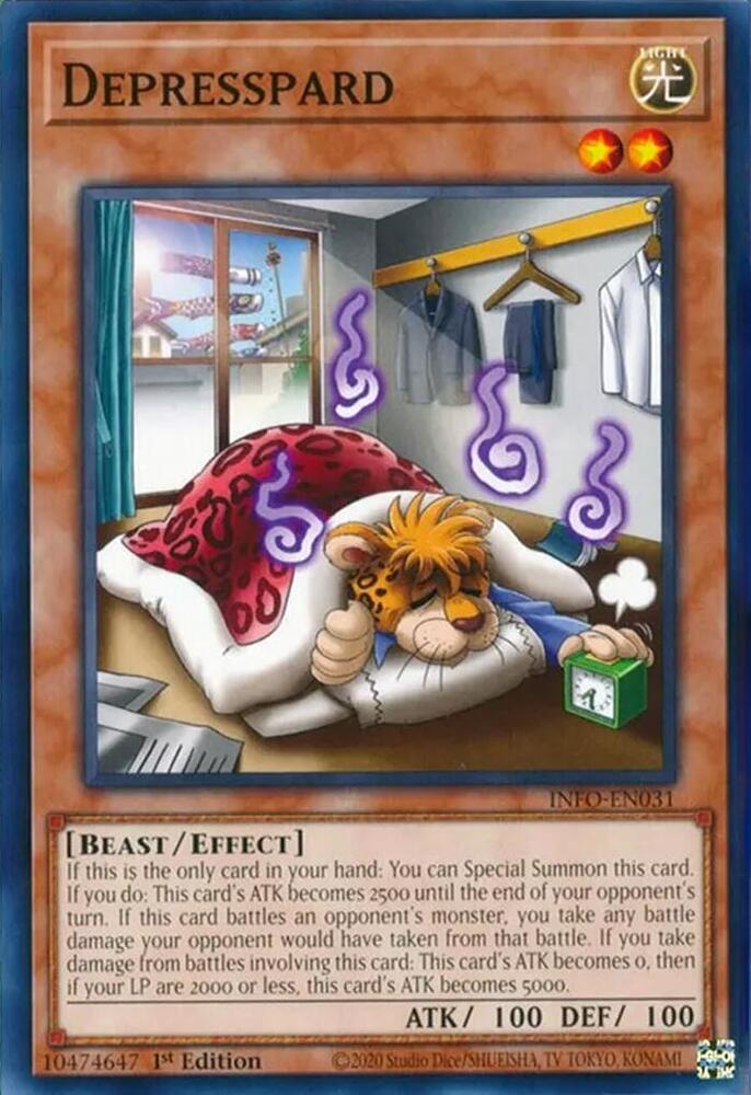 Depresspard INFO-EN031 (The Infinite Forbidden)  - 1st Edition