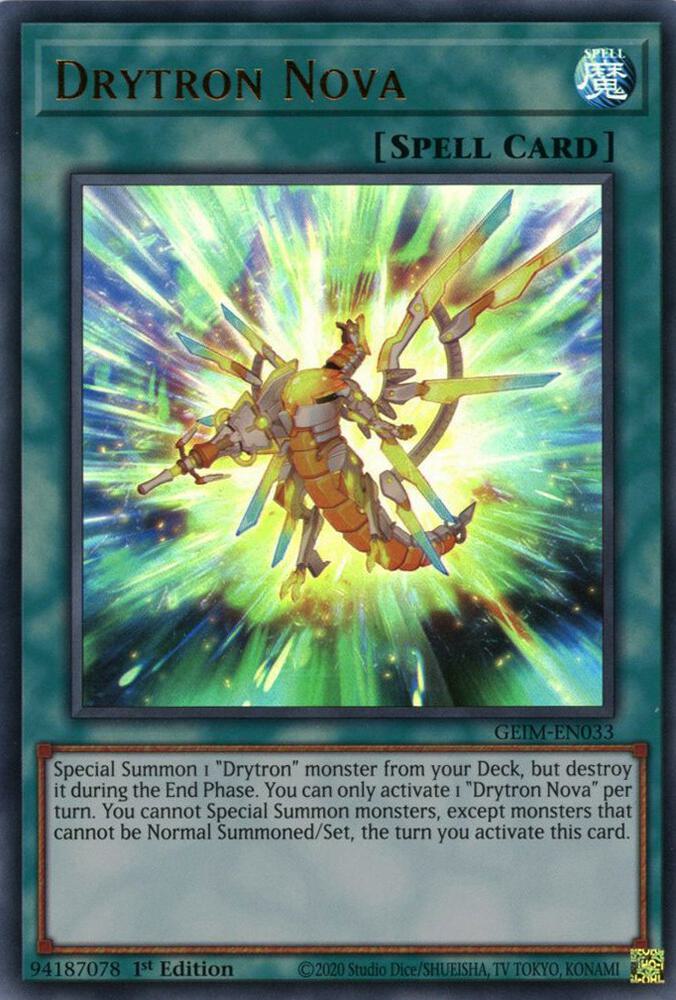 Drytron Nova GEIM-EN033 (Genesis Impact)  - 1st Edition