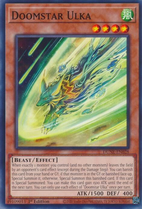 Doomstar Ulka DUNE-EN028 (Duelist Nexus)  - 1st Edition