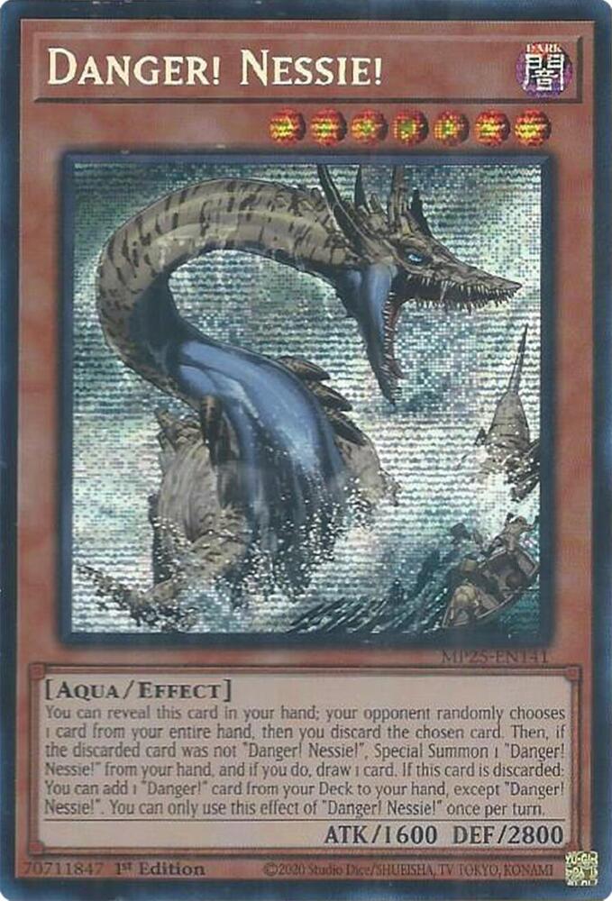 Danger Nessie MP25-EN141 (2025 Mega-Pack)  - 1st Edition