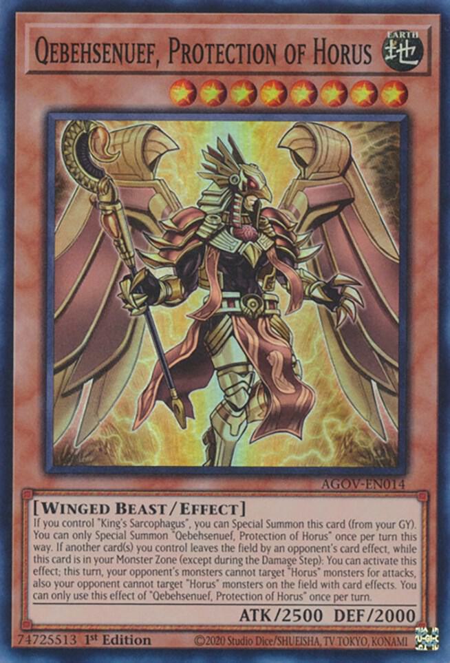 Qebehsenuef Protection of Horus AGOV-EN014 (Age of Overlord)  - 1st Edition