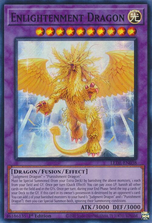 Enlightenment Dragon LEDE-EN038 (Legacy of Destruction)  - 1st Edition