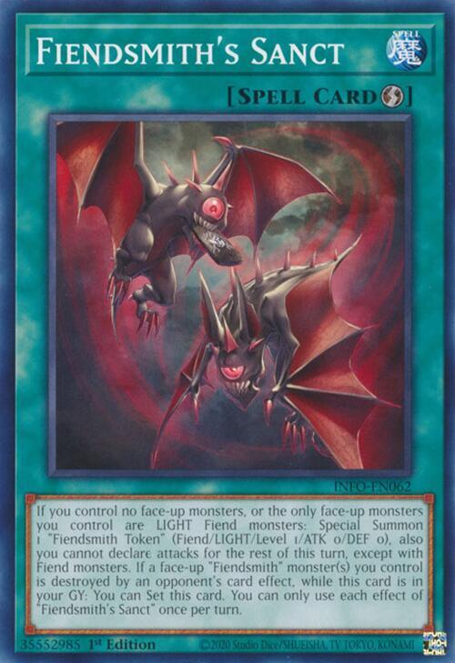 Fiendsmith's Sanct INFO-EN062 (The Infinite Forbidden)  - 1st Edition