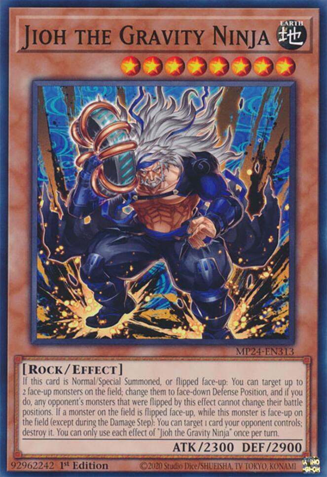 Jioh the Gravity Ninja MP24-EN313 (25th Anniversary Tin: Dueling Mirrors)  - 1st Edition