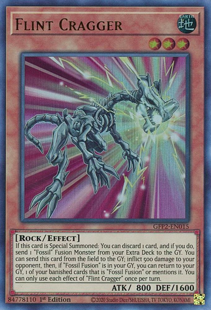 Flint Cragger GFP2-EN015 (Ghosts From the Past: The 2nd Haunting)  - 1st Edition