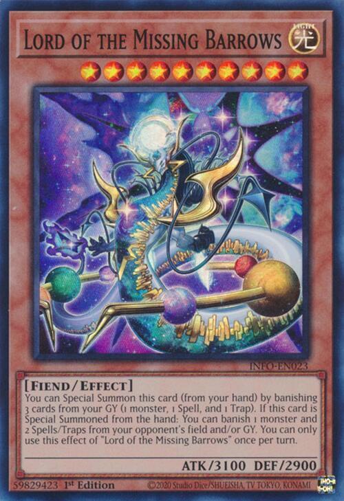 Lord of the Missing Barrows INFO-EN023 (The Infinite Forbidden)  - 1st Edition