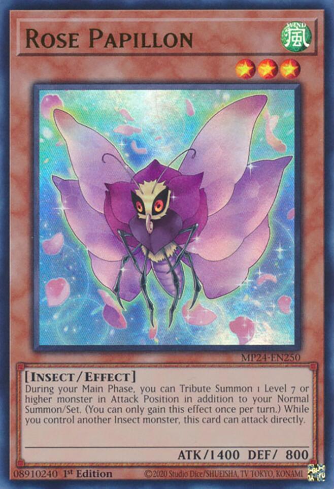 Rose Papillon MP24-EN250 (25th Anniversary Tin: Dueling Mirrors)  - 1st Edition