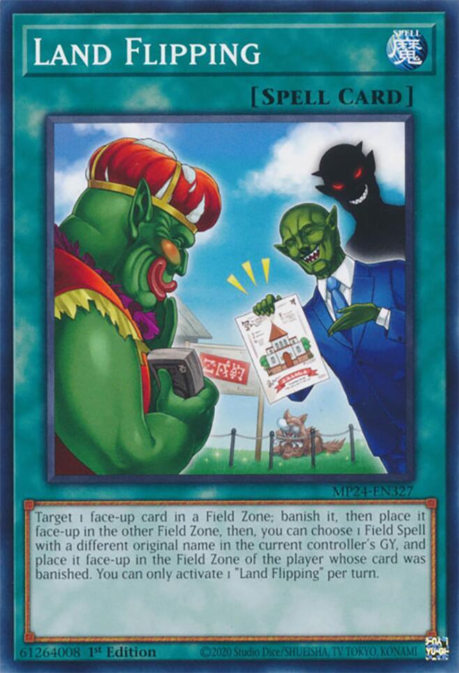 Land Flipping MP24-EN327 (25th Anniversary Tin: Dueling Mirrors)  - 1st Edition