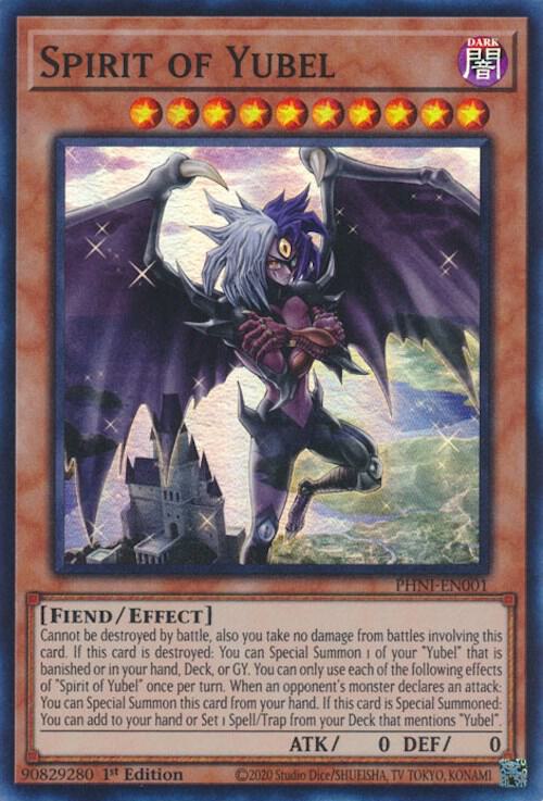 Spirit of Yubel PHNI-EN001 (Phantom Nightmare)  - 1st Edition