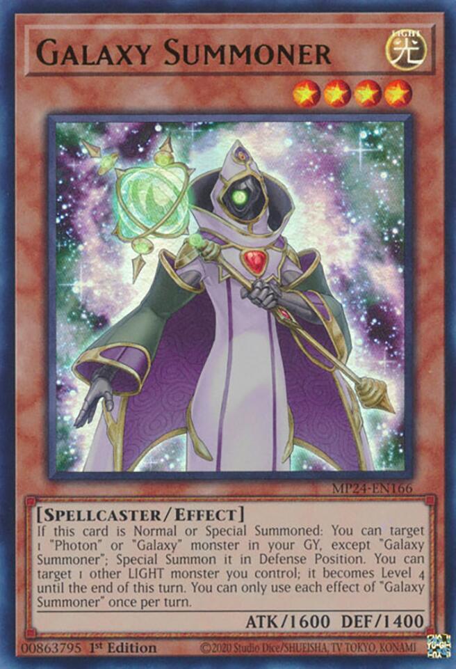 Galaxy Summoner MP24-EN166 (25th Anniversary Tin: Dueling Mirrors)  - 1st Edition
