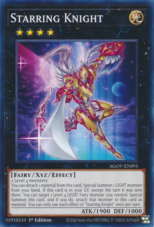 Starring Knight AGOV-EN095 (Age of Overlord)  - 1st Edition