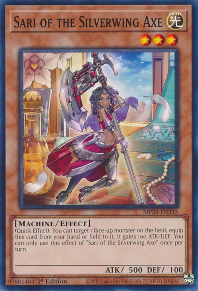 Sari of the Silverwing Axe MP24-EN315 (25th Anniversary Tin: Dueling Mirrors)  - 1st Edition