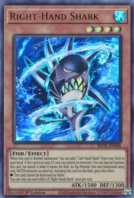 Right-Hand Shark BROL-EN048 (Brothers of Legend)  - 1st Edition