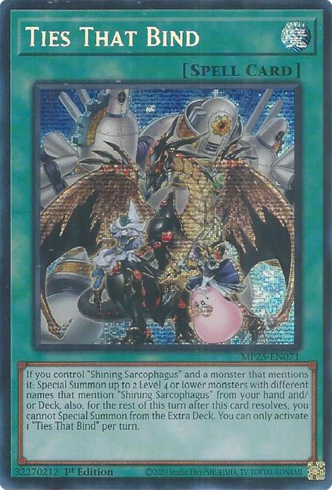 Ties That Bind MP25-EN071 (2025 Mega-Pack)  - 1st Edition