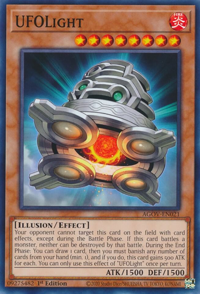 UFOLight AGOV-EN021 (Age of Overlord)  - 1st Edition