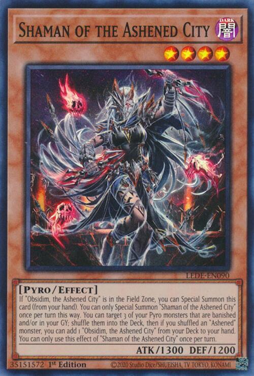 Shaman of the Ashened City LEDE-EN090 (Legacy of Destruction)  - 1st Edition