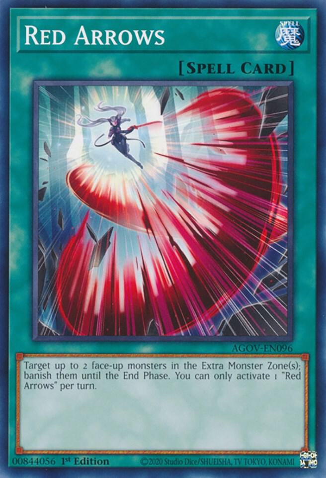 Red Arrows AGOV-EN096 (Age of Overlord)  - 1st Edition