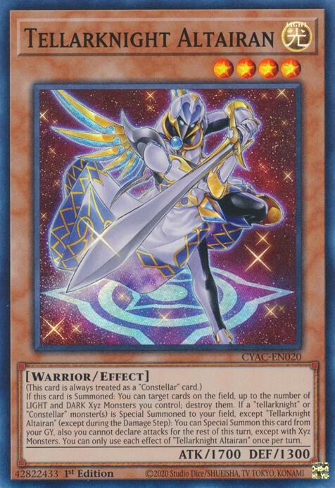 Tellarknight Altairan CYAC-EN020 (Cyberstorm Access)  - 1st Edition