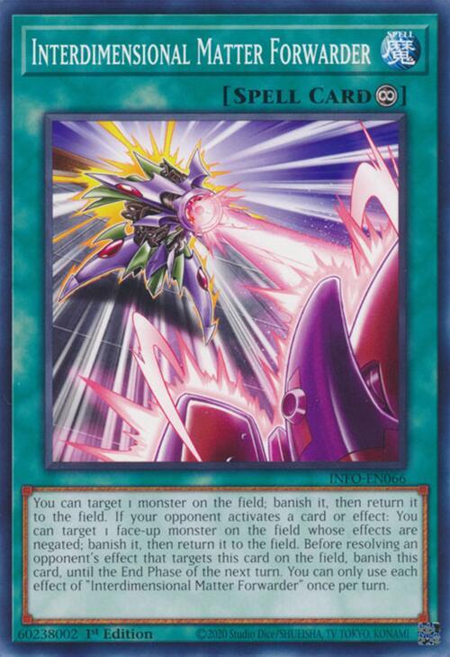 Interdimensional Matter Forwarder INFO-EN066 (The Infinite Forbidden)  - 1st Edition