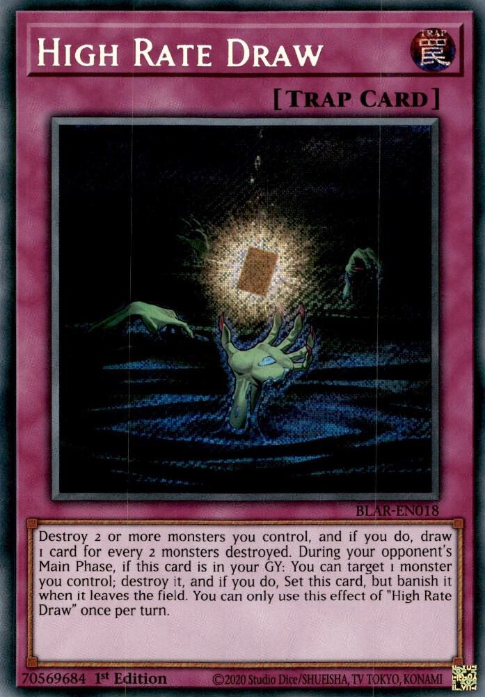 High Rate Draw BLAR-EN018 (Battles of Legend: Armageddon)  - 1st Edition
