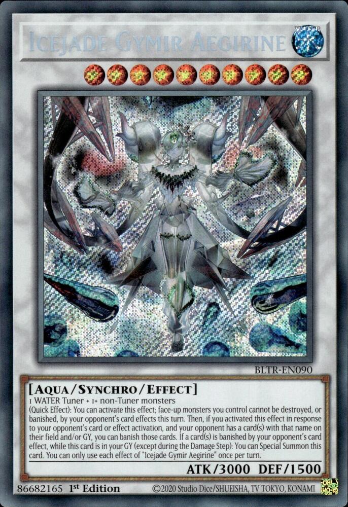 Icejade Gymir Aegirine BLTR-EN090 (Battles of Legend: Terminal Revenge)  - 1st Edition