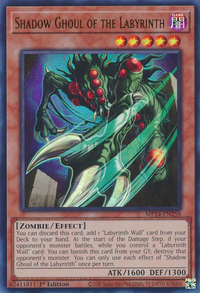 Shadow Ghoul of the Labyrinth MP24-EN258 (25th Anniversary Tin: Dueling Mirrors)  - 1st Edition