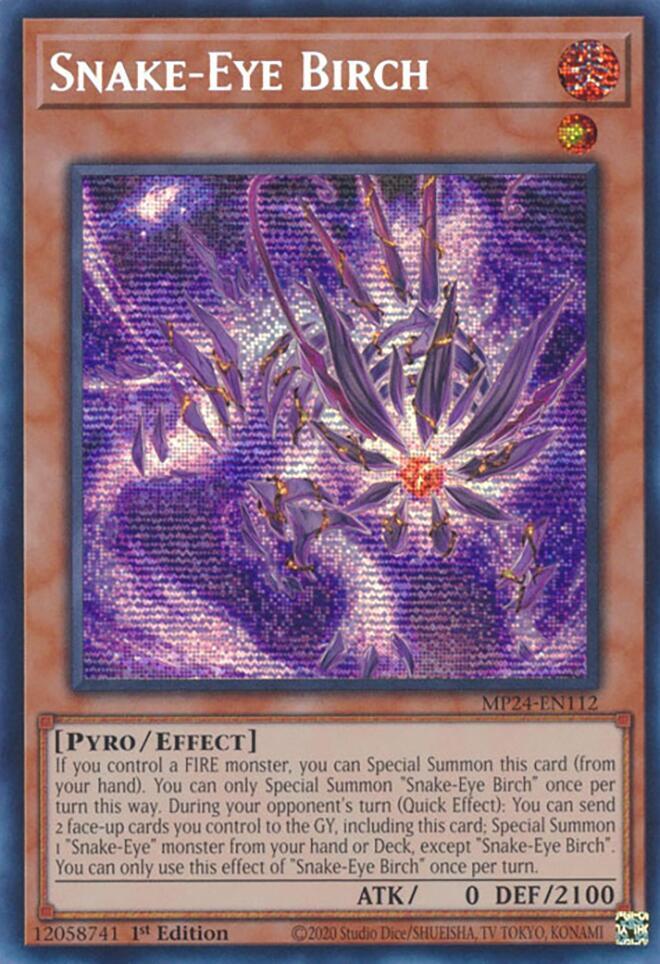 Snake Eye Birch MP24-EN112 (25th Anniversary Tin: Dueling Mirrors)  - 1st Edition