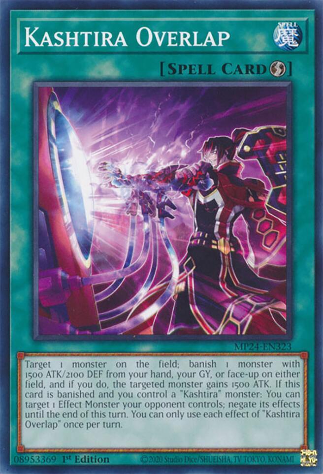 Kashtira Overlap MP24-EN323 (25th Anniversary Tin: Dueling Mirrors)  - 1st Edition