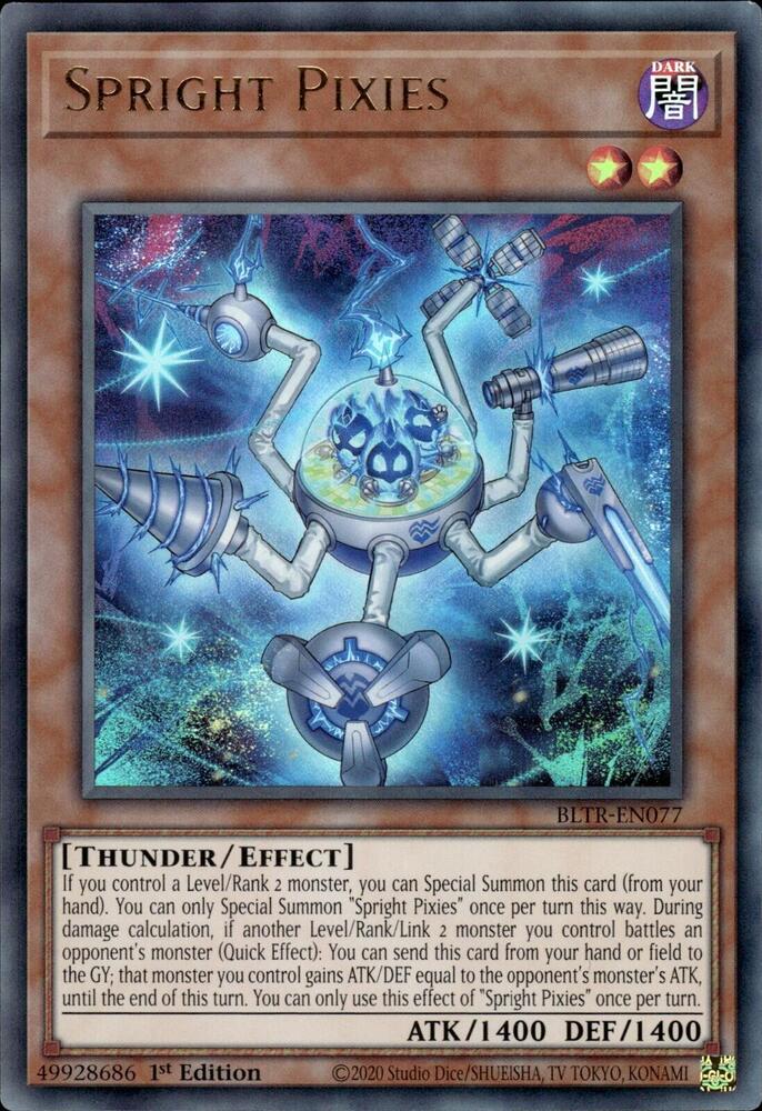 Spright Pixies BLTR-EN077 (Battles of Legend: Terminal Revenge)  - 1st Edition