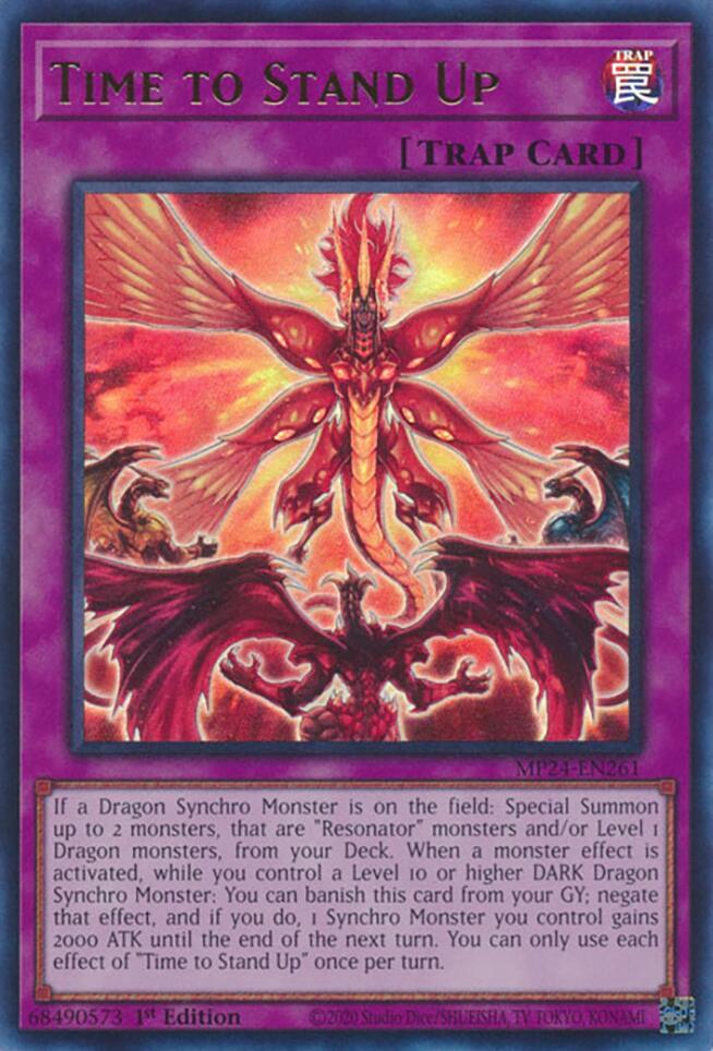 Time to Stand Up MP24-EN261 (25th Anniversary Tin: Dueling Mirrors)  - 1st Edition