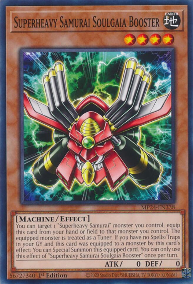 Superheavy Samurai Soulgaia Booster MP24-EN338 (25th Anniversary Tin: Dueling Mirrors)  - 1st Edition