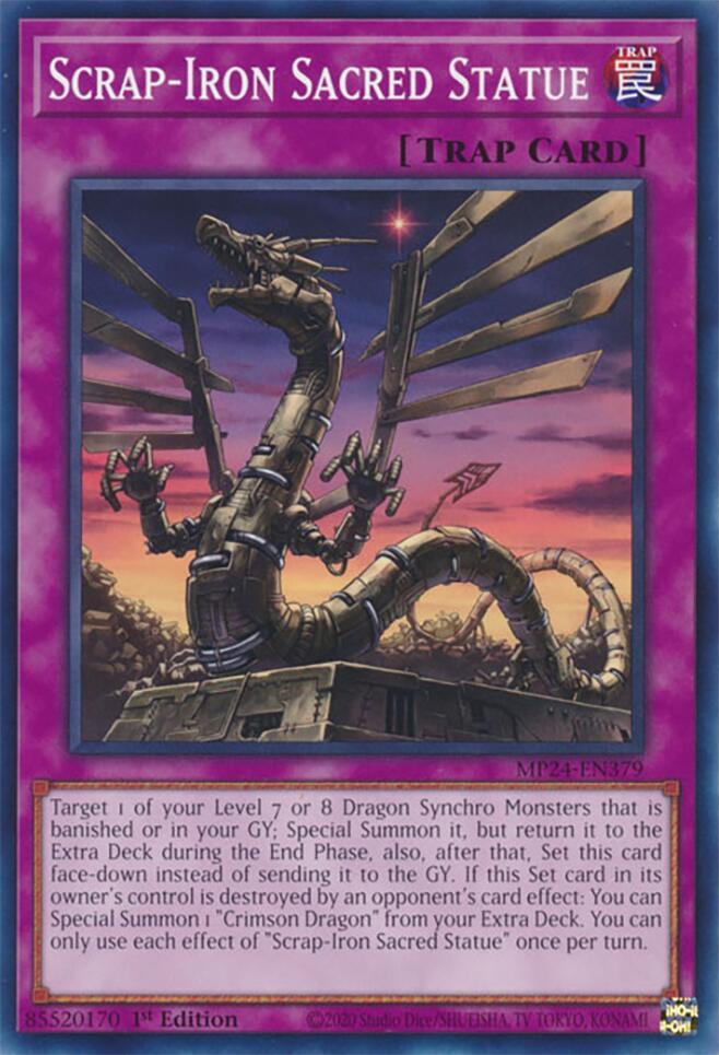 Scrap Iron Sacred Statue MP24-EN379 (25th Anniversary Tin: Dueling Mirrors)  - 1st Edition