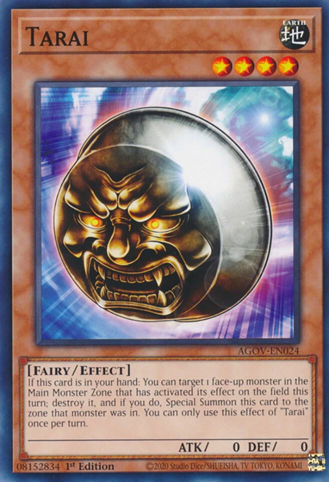 Tarai AGOV-EN024 (Age of Overlord)  - 1st Edition